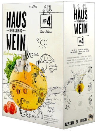 Hauswein Nr. 4 Blanco - 3 Liter 4 Hauswein Nr. 4 Blanco - 3 Liter - Image 2