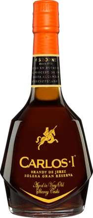 Brandy »Carlos I« Solera Gran Reserva - 0,7 L.
