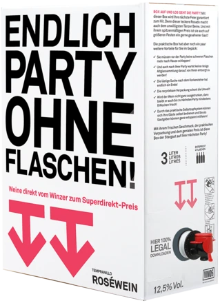 Partybox Rosé - 3 Liter 4 Partybox Rosé - 3 Liter - Image 2