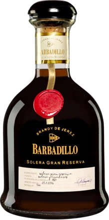 Brandy »Barbadillo« Solera Gran Reserva - 0,7 L.
