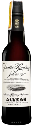 Alvear Pedro Ximénez Solera 1910 - 0,375 L.