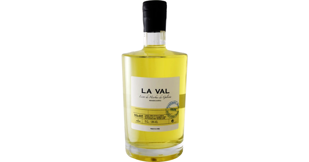 La Val »Licor De Hierbas De Galicia« - 0,7 L. 3 La Val »Licor De Hierbas De Galicia« - 0,7 L.
